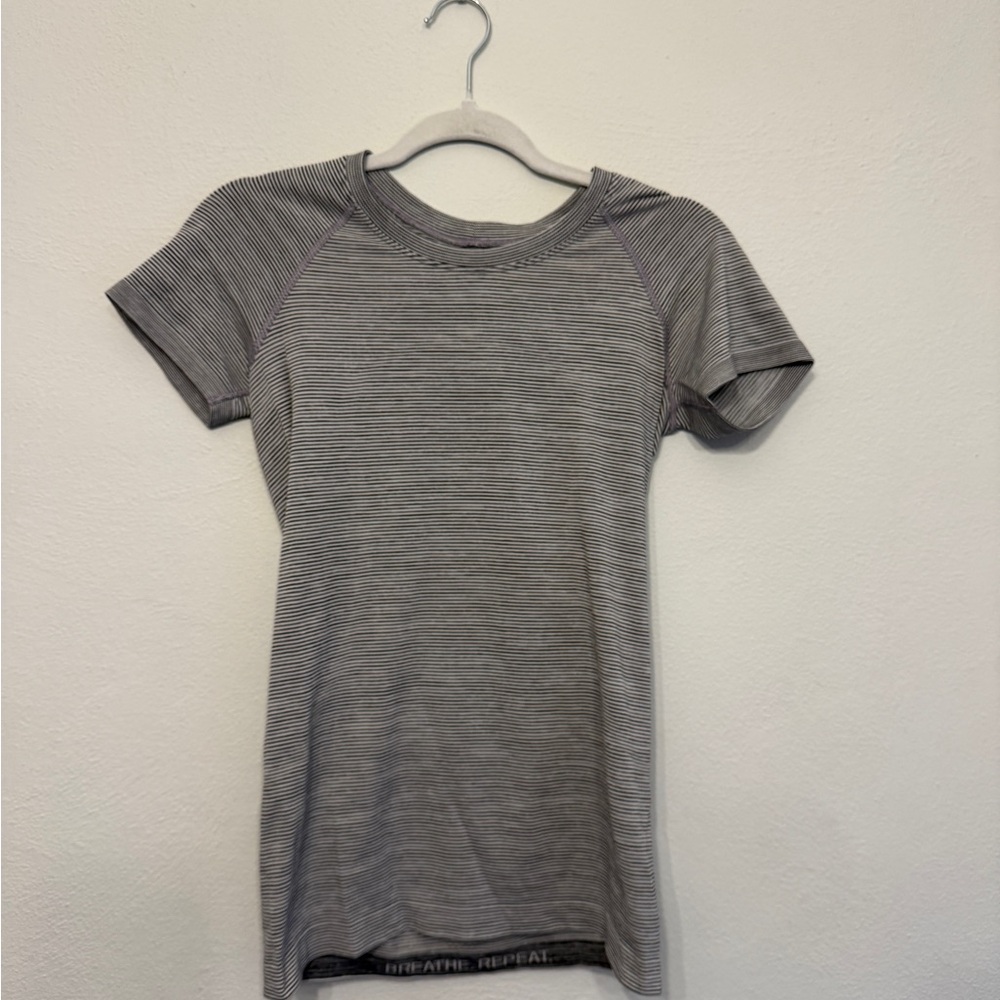 Lululemon Striped Swiftly T